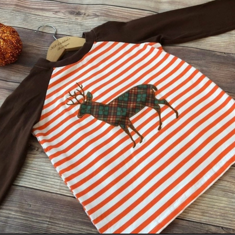 NWT BOYS DEER BOUTIQUE SHIRT